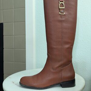 Banana Republic Cognac Brown Leather Boots Size 7.5